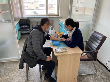 【我为群众办实事】公司工会组织职工参加驻企社区健康体检(图4)